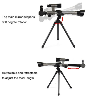 Skorter | 20-40 X Objective Lens Science and Education Telescope Toys(C2130)