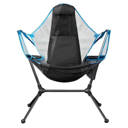 Skorter | LT32004 Outdoor Portable Folding Rocking Chair(Blue)