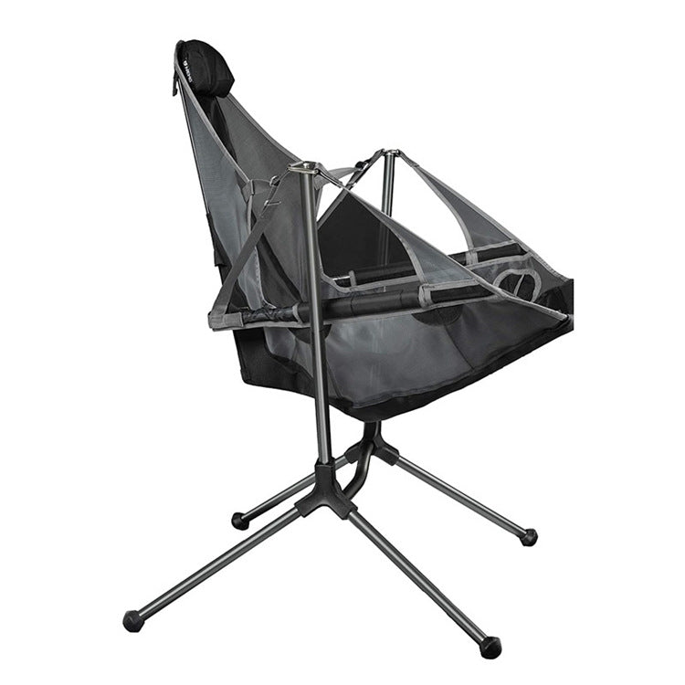 Skorter | LT32004 Outdoor Portable Folding Rocking Chair(Grey)