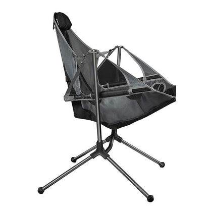 Skorter | LT32004 Outdoor Portable Folding Rocking Chair(Grey)