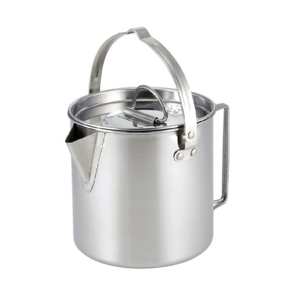 Skorter | CW-307 Portable Stainless Steel Picnic Cooker Kettle Teapot Hanging Pot(Silver)