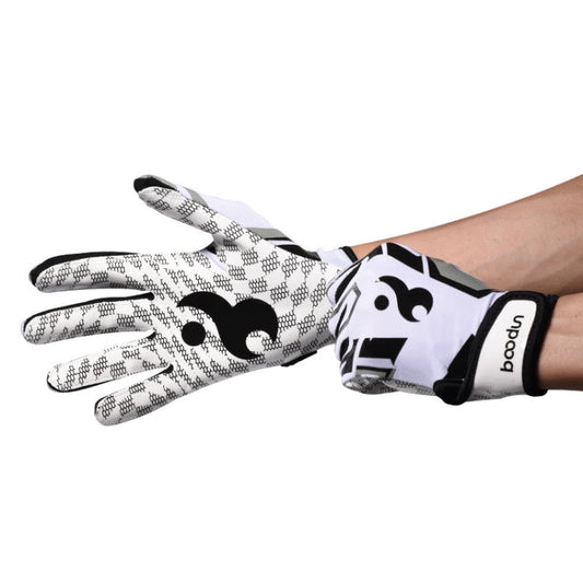 Skorter | BOODUN C281071G Baseball Rugby Gloves Fitness Sports Anti-Slip Outdoor Hiking Gloves(White M)