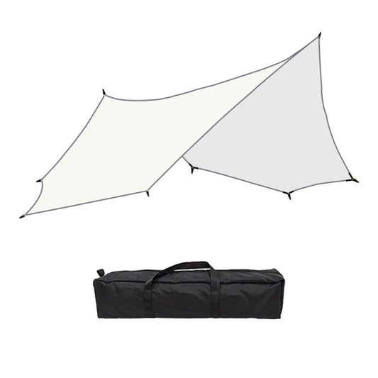 Skorter | Outdoor Octagonal Curtain Tent Rain and Sun Protection Camping Sunshade Pergola, Color: White