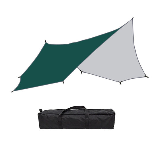 Skorter | Outdoor Octagonal Curtain Tent Rain and Sun Protection Camping Sunshade Pergola, Color: Green
