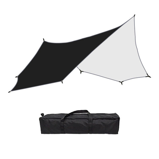Skorter | Outdoor Octagonal Curtain Tent Rain and Sun Protection Camping Sunshade Pergola, Color: Black