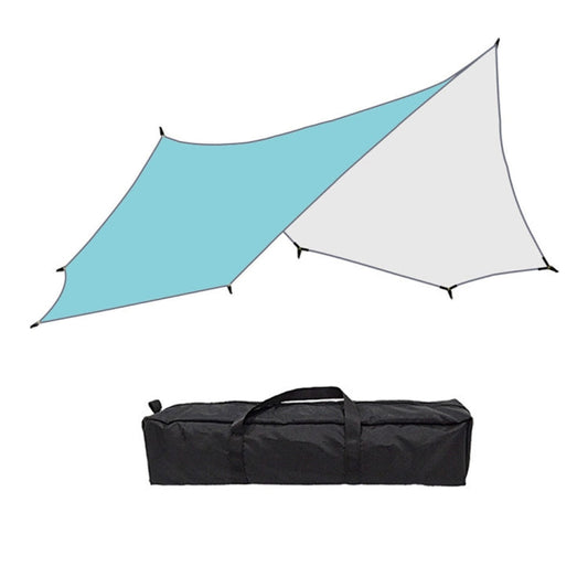 Skorter | Outdoor Octagonal Curtain Tent Rain and Sun Protection Camping Sunshade Pergola, Color: Blue