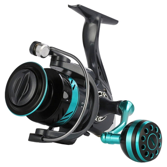 Skorter | Metal Spinning Wheel CNC Rocker Throwing Rod Fish Wheel, Style: DK II 6000 (Metal Ball Grip)
