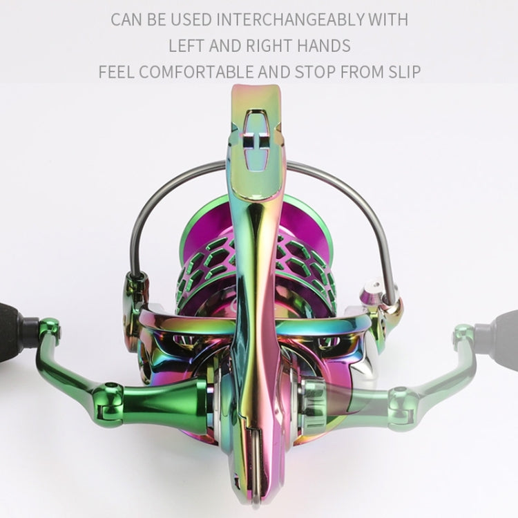 Skorter | Colorful Metal Fish Line Wheel Long Throw Sea Rod Spinning Wheel, Specification: SK2000