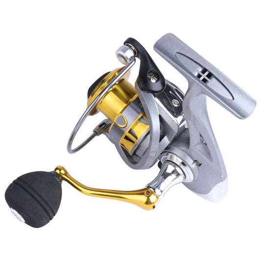 Skorter | Metal Spinning Wheel Fishing Reel Casting Sea Rod Wheel, Style: YK5000 (EVA Grip)