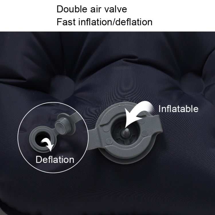 Skorter | TPU Inflatable Sleeping Pad Camps Outdoor Waterproof Single Travel Cushion(Army Green)