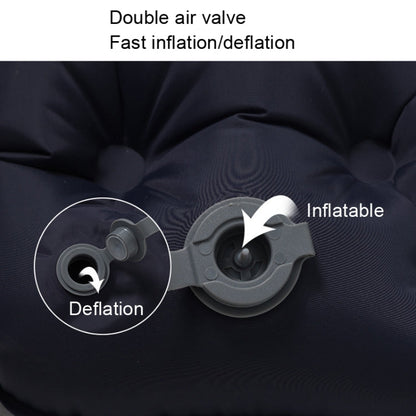 Skorter | TPU Inflatable Sleeping Pad Camps Outdoor Waterproof Single Travel Cushion(Army Green)
