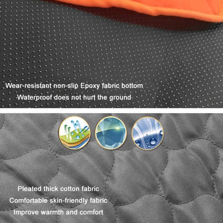 Skorter | Winter Outdoor Camping Smart Portable Heating Sleeping Pad(Orange Red)