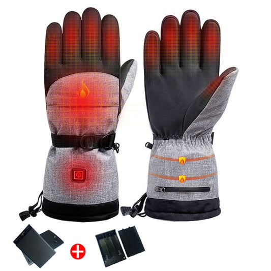 Skorter | Winter Heating Hand Warmer Electric Thermal Gloves ,Specification: With Battery Box