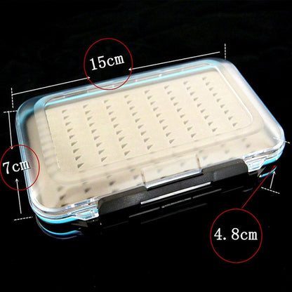 Skorter | 64 PCS / Set Outdoor Fishing Tackle Box Fly Hook Bait