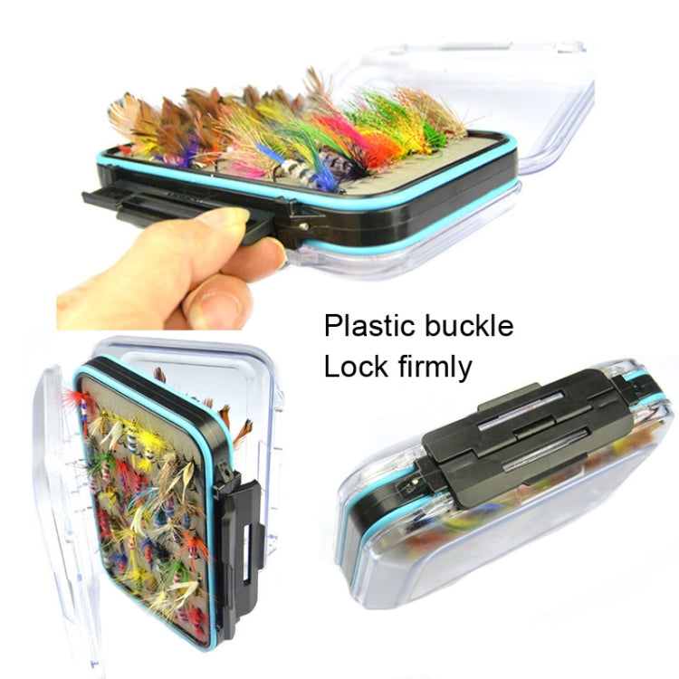 Skorter | 64 PCS / Set Outdoor Fishing Tackle Box Fly Hook Bait