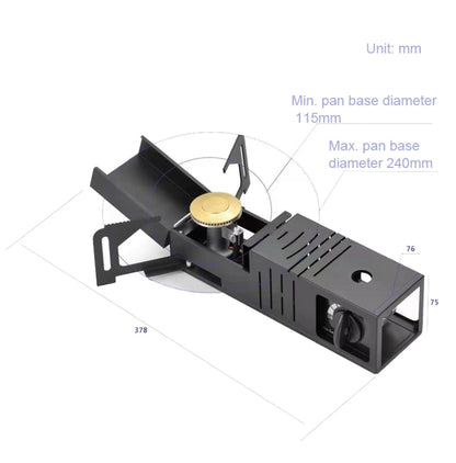 Skorter | Integrated Folding Cassette Oven Outdoor Camping Stoves Gas Barbecue