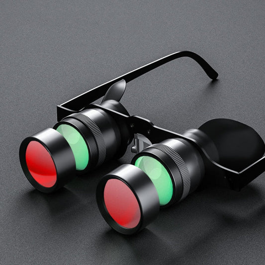 Skorter | D-1548 10x HD Adjustable Focus Fishing Binoculars,Spec: With Red Polarised Lens