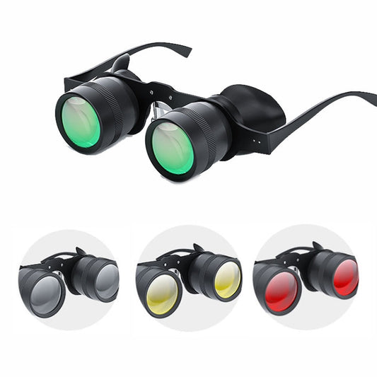 Skorter | D-1548 10x HD Adjustable Focus Fishing Binoculars,Spec: With Tricolour Polarised Lens