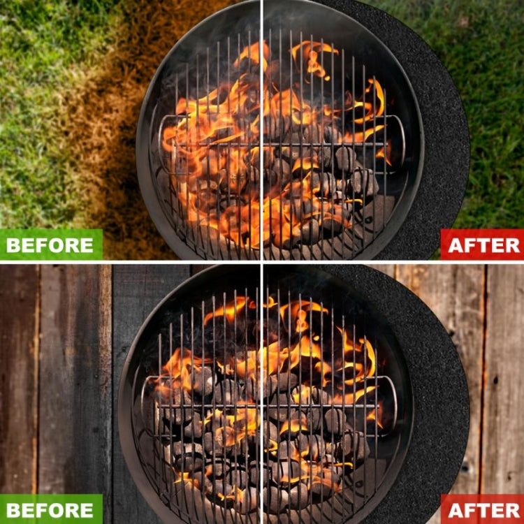 Skorter | Fireproof Grill Mat Fiberglass High Temperature Resistant Camping Mat 32 Inches