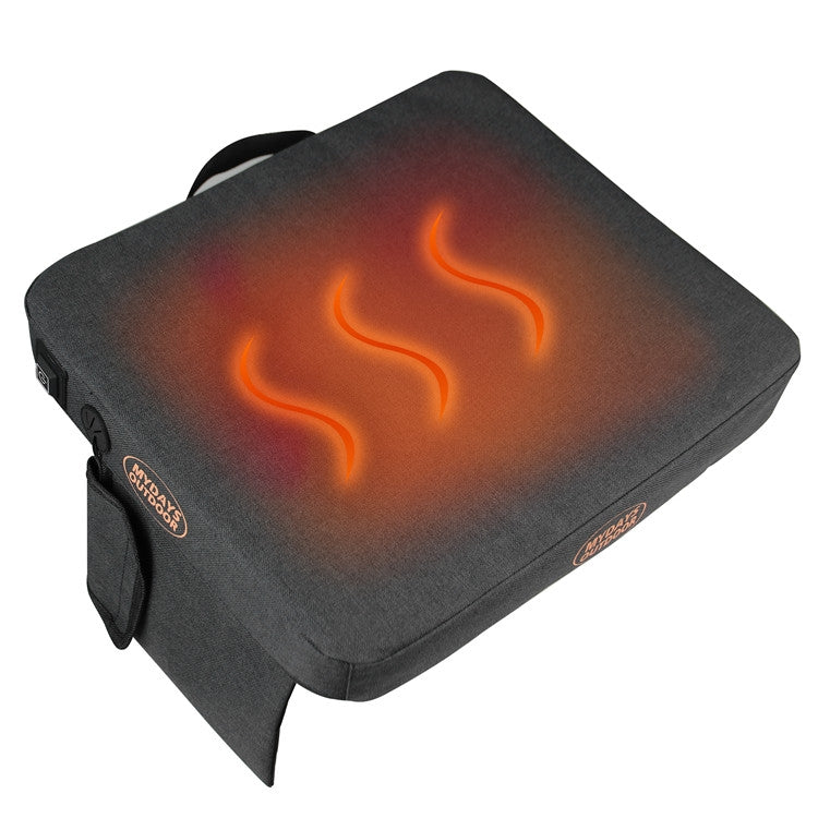 Skorter | Outdoor Camping Stool USB Heating Portable Mat(Gray)