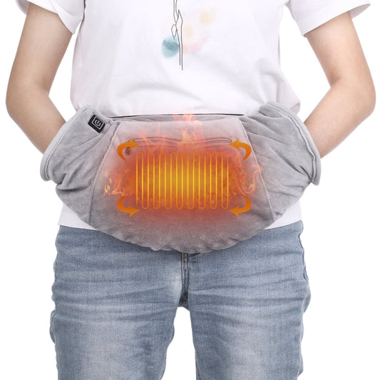 Skorter | Electric Heated Hand Warmer Muff Cold Weather Thermal Glove Waist Bag(Gray)