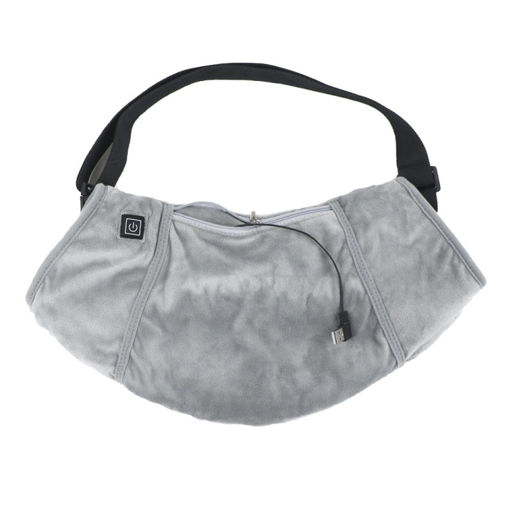 Skorter | Electric Heated Hand Warmer Muff Cold Weather Thermal Glove Waist Bag(Gray)