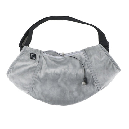 Skorter | Electric Heated Hand Warmer Muff Cold Weather Thermal Glove Waist Bag(Gray)