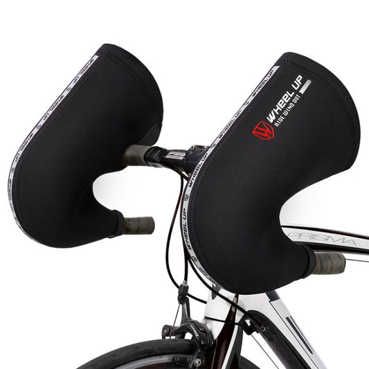 Skorter | WHEEL UP Winter Bike Handlebar Gloves Bicycle Bar Thermal Mittens,Style: Road Bike Reflective