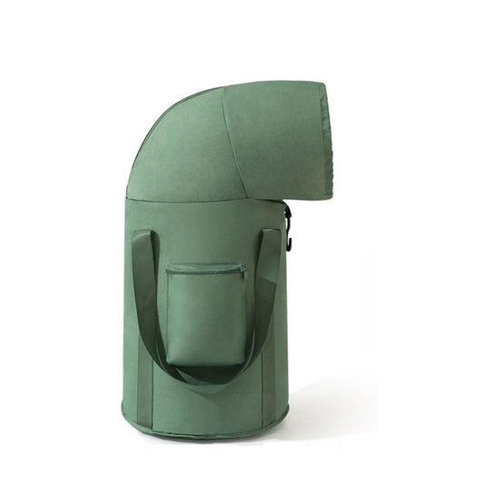 Skorter | Foldable Foot Bath Bucket Knee Foot Tub Portable Bath Bag For Travel Camping(Green)