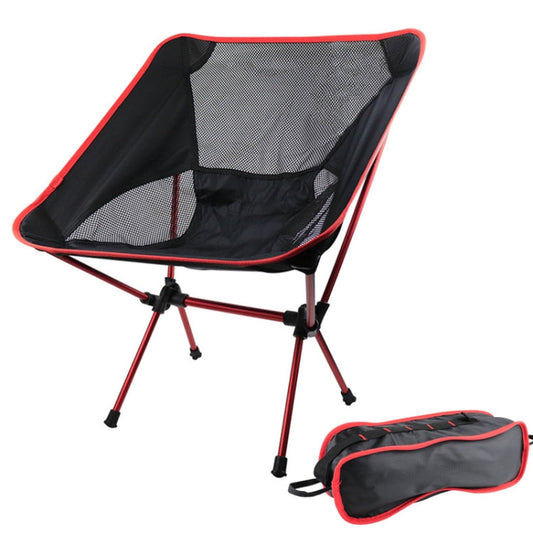 Skorter | Outdoor Camping Lounge Beach Portable Folding Chair(Red)
