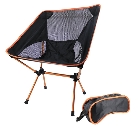 Skorter | Outdoor Camping Lounge Beach Portable Folding Chair(Orange)