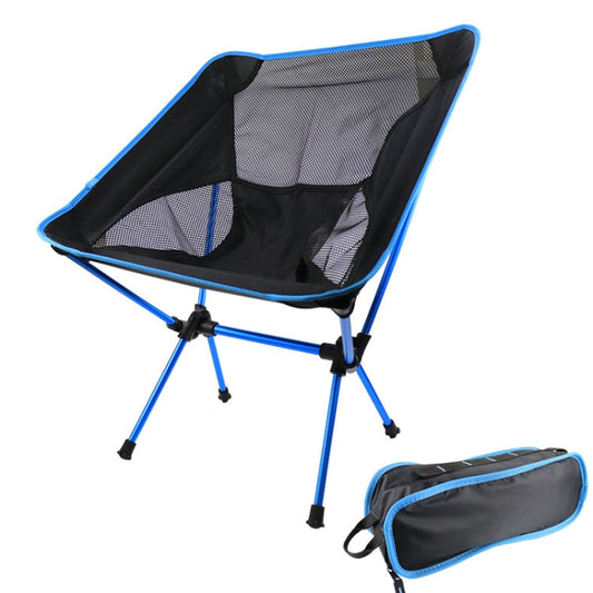 Skorter | Outdoor Camping Lounge Beach Portable Folding Chair(Sky Blue)