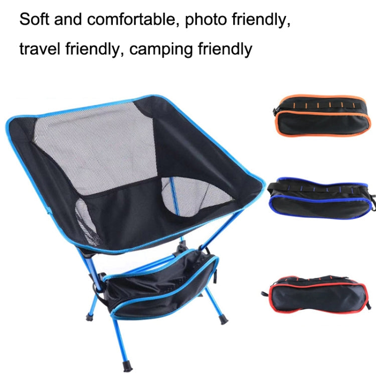 Skorter | Outdoor Camping Lounge Beach Portable Folding Chair(Dark Blue)