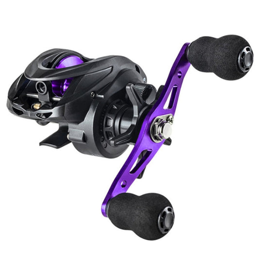Skorter | High Speed Long-throw Outdoor Fishing Anti-explosive Line Fishing Reels, Specification: AC2000 Purple Left