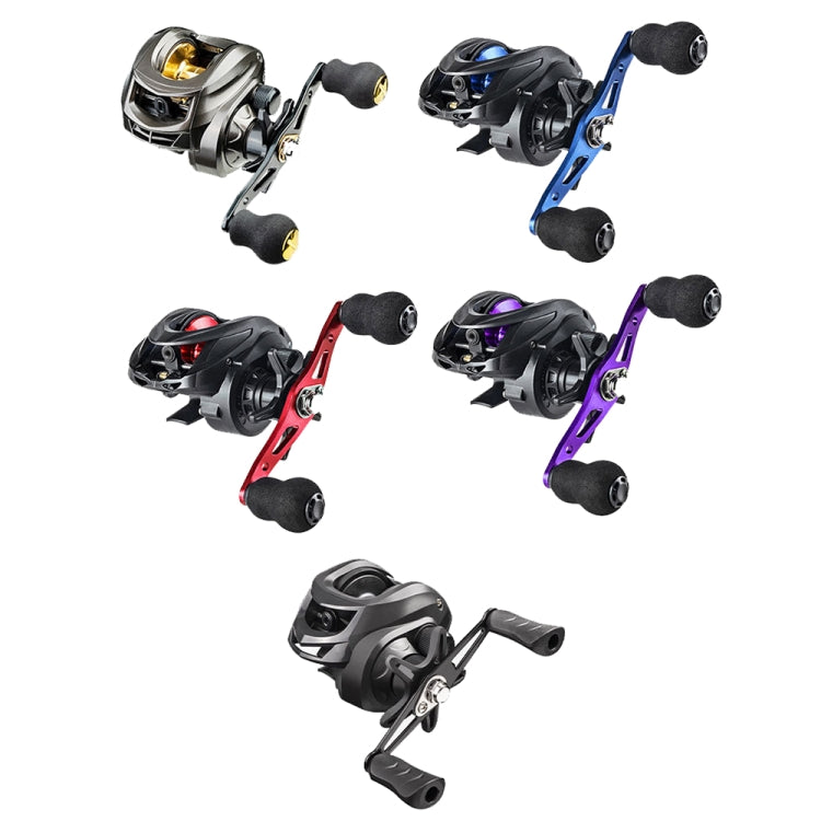 Skorter | High Speed Long-throw Outdoor Fishing Anti-explosive Line Fishing Reels, Specification: AC2000 Purple Right