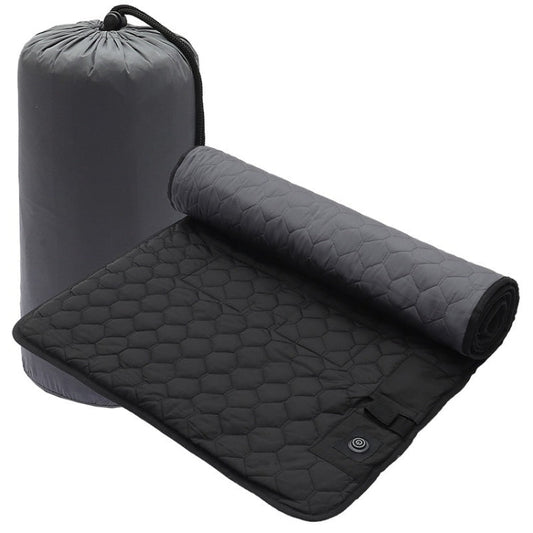 Skorter | Winter USB Rechargeable Smart Seven Zone Heating  Anti-cold Sleeping Bag Pad(Black Gray)