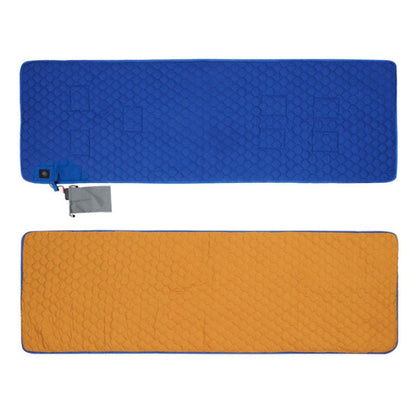 Skorter | Winter USB Rechargeable Smart Seven Zone Heating  Anti-cold Sleeping Bag Pad(Blue Orange)