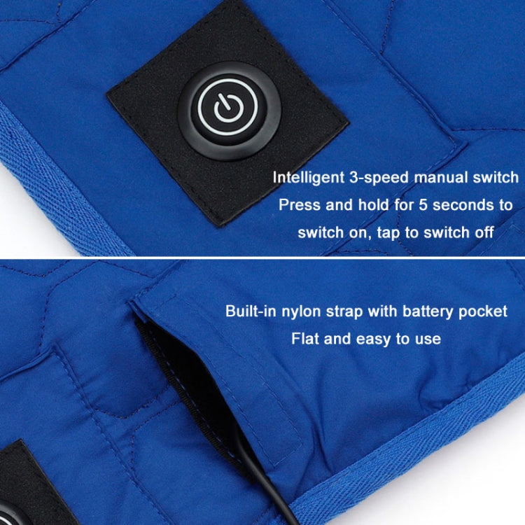 Skorter | Winter USB Rechargeable Smart Seven Zone Heating  Anti-cold Sleeping Bag Pad(Black Gray)