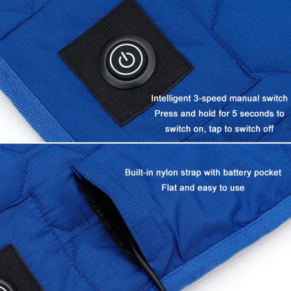 Skorter | Winter USB Rechargeable Smart Seven Zone Heating  Anti-cold Sleeping Bag Pad(Black Gray)