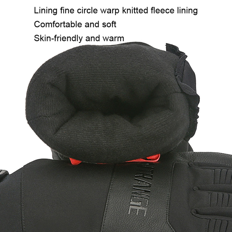 Skorter | HUNTRANGE A055 Waterproof Riding Sports Touch Screen Keep Warm Gloves, Size: XL(Black)