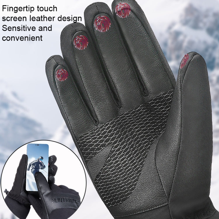 Skorter | HUNTRANGE A055 Waterproof Riding Sports Touch Screen Keep Warm Gloves, Size: XL(Black)