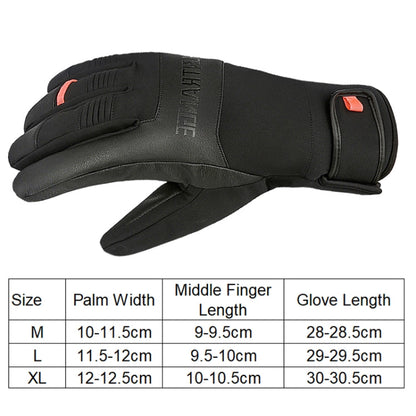 Skorter | HUNTRANGE A055 Waterproof Riding Sports Touch Screen Keep Warm Gloves, Size: XL(Black)