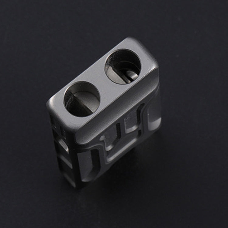 Skorter | KS007A Titanium Alloy Whistle Dual Tube High Frequency Motion Survival Whistle(Stonewash)