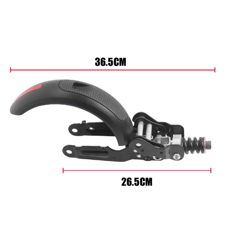 Skorter | Rear Shock Absorber Rear Fender Reducer Assembly Kit for Ninebot ES1/ES2/ES3/ES4(Black)