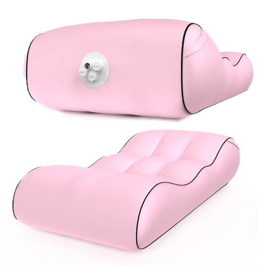 Skorter | 1832B Outdoor Portable One-Touch Automatic Inflatable Sofa Foldable Seat(Pink)