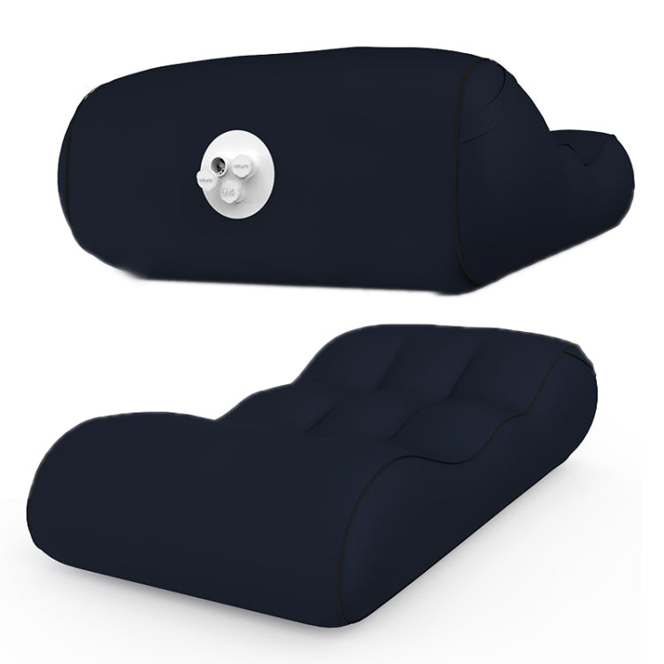 Skorter | 1832B Outdoor Portable One-Touch Automatic Inflatable Sofa Foldable Seat(Black)