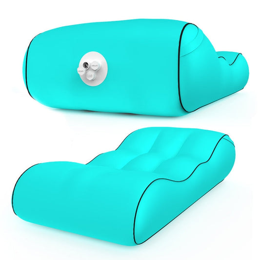 Skorter | 1832B Outdoor Portable One-Touch Automatic Inflatable Sofa Foldable Seat(Lake Green)