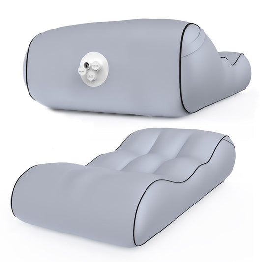 Skorter | 1832B Outdoor Portable One-Touch Automatic Inflatable Sofa Foldable Seat(Gray)