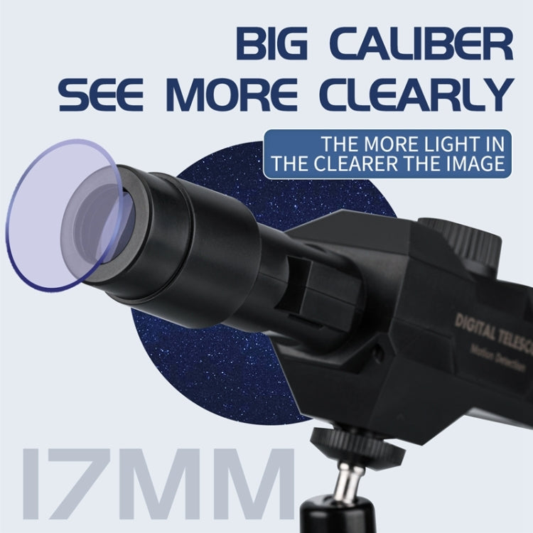 Skorter | W007 WIFI Digital Telescope 70X Wireless Motion Detection Monitor Monocular With Metal Tripod