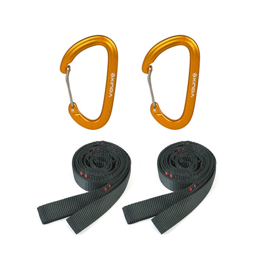 Skorter | XINDA  2m Hammock Sling + Quick Buckle Set Swing Rope Strap